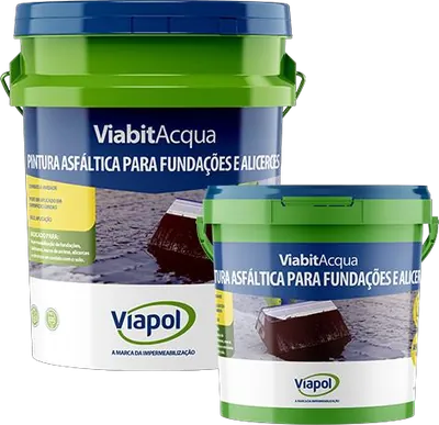 Viabit Acqua, pintura asfáltica para fundações e alicerces
